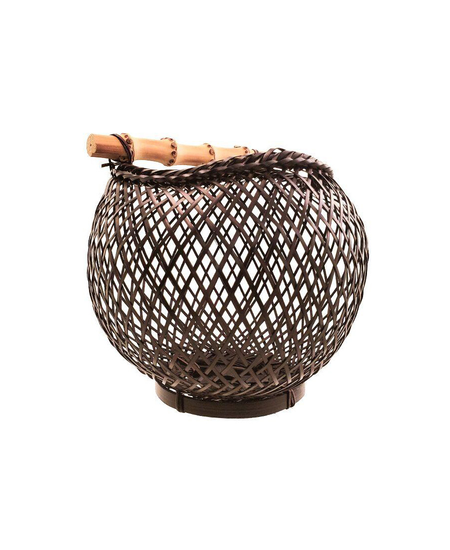 Woven brown hand basket.